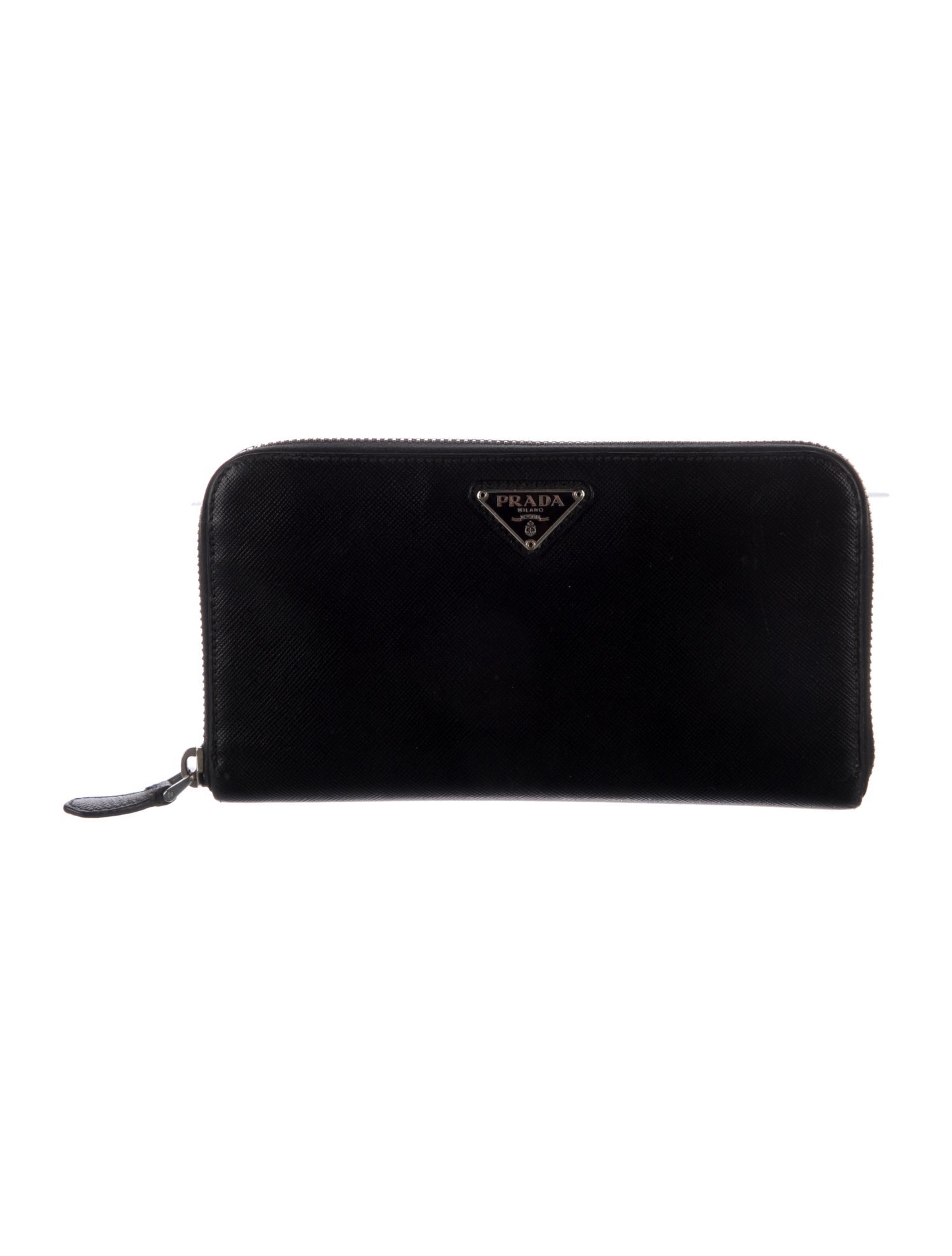 Prada Saffiano Cuir Leather Continental Wallet