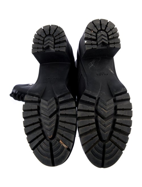 Prada Nylon Combat Boots