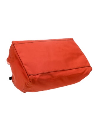 Prada Enameled Metal Triangle Bauletto