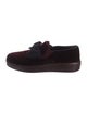 Prada Velvet Bow Accents Oxfords