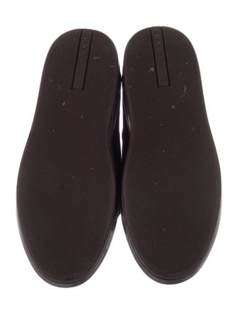 Prada Velvet Bow Accents Oxfords