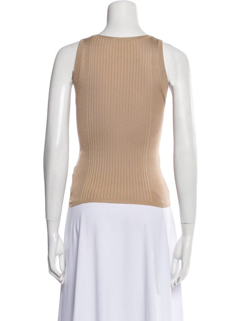 Prada Silk Scoop Neck Top