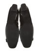 Prada Patent Leather Leather Trim Embellishment Ballet Flats