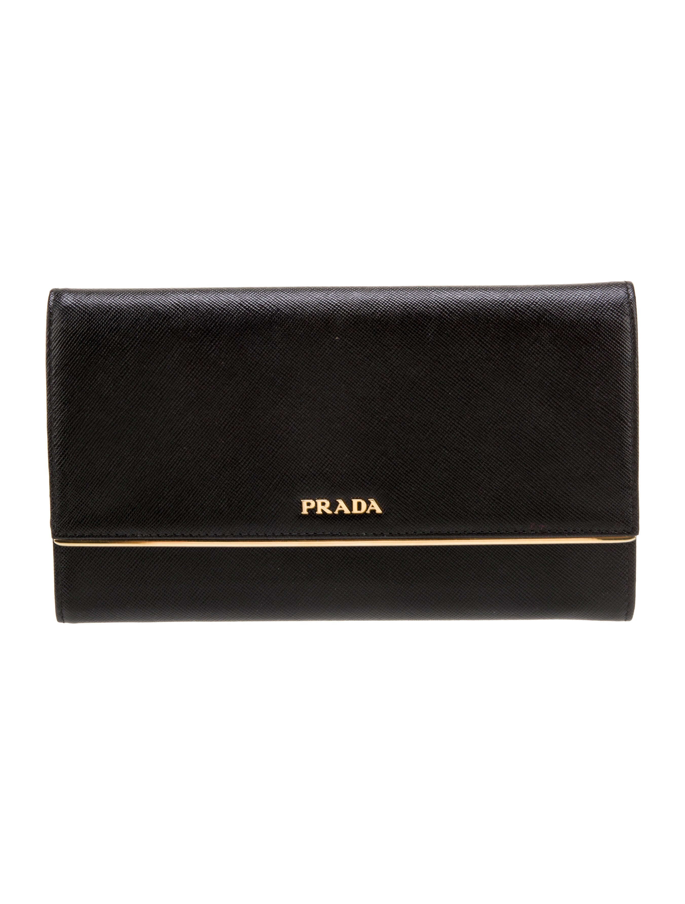Prada Saffiano Leather Clutch