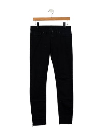 Prada Low-Rise Skinny Leg Jeans