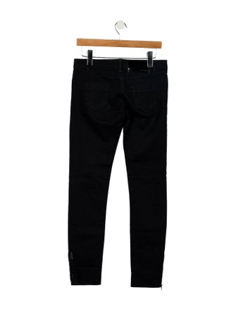 Prada Low-Rise Skinny Leg Jeans