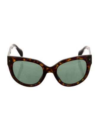 Prada Cat-Eye Tinted Sunglasses
