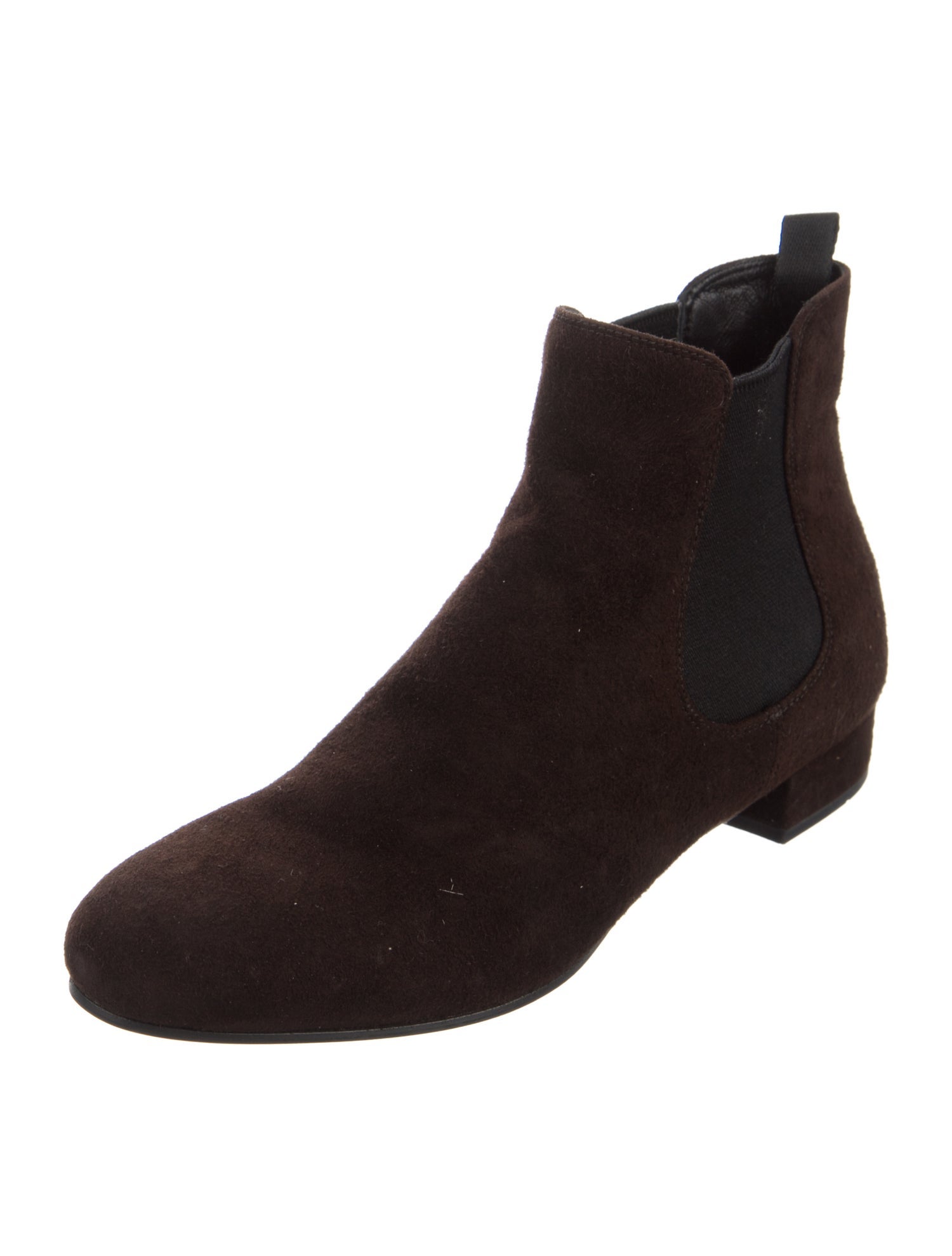Prada Suede Chelsea Boots