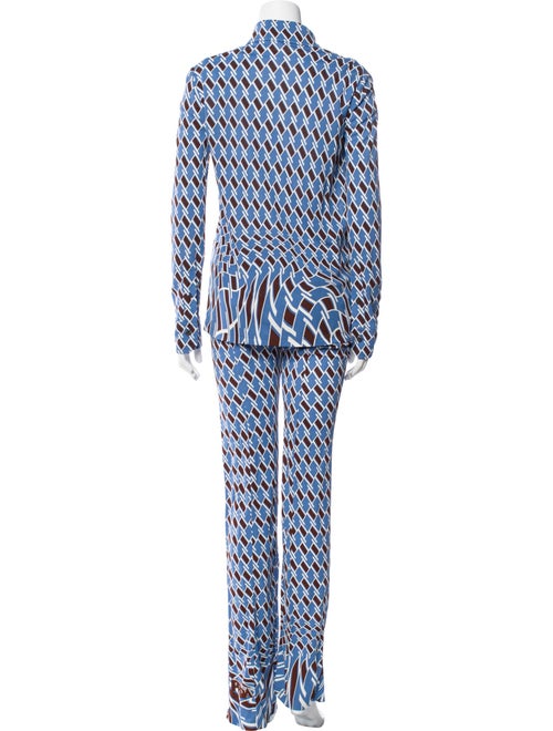 Prada 2019 Printed Pant Set