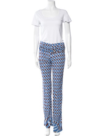 Prada 2019 Printed Pant Set