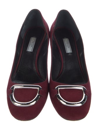 Prada Suede Pumps