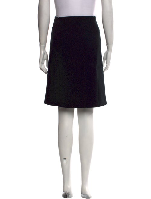 Prada Virgin Wool Knee-Length Skirt