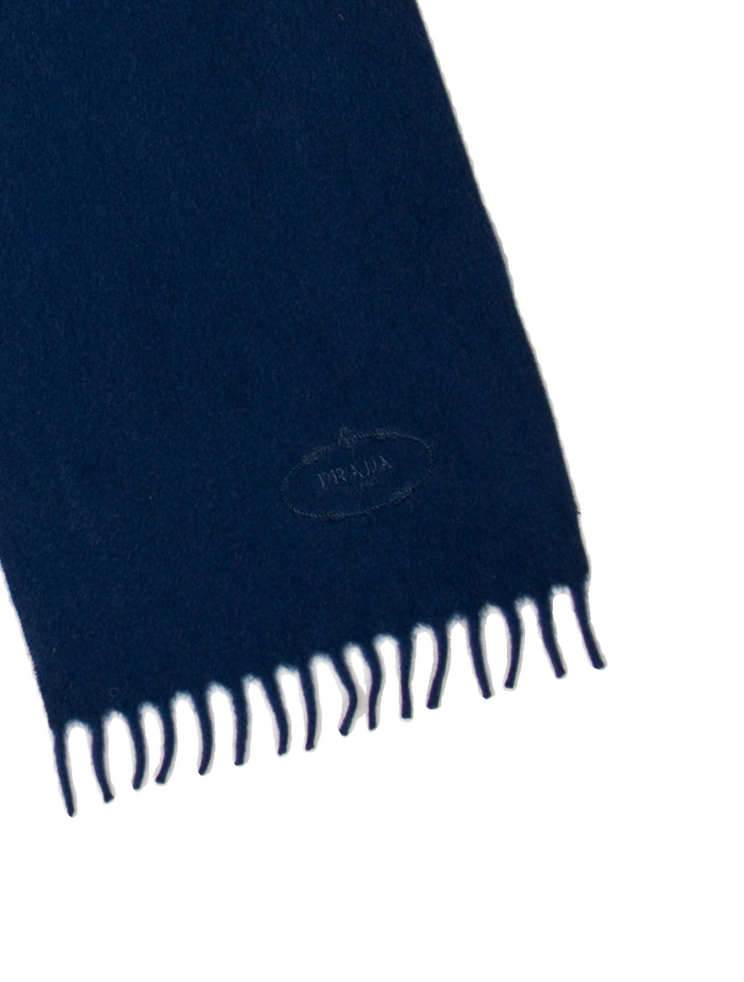 Prada Cashmere Striped Scarf