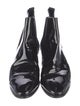 Prada Patent Leather Chelsea Boots