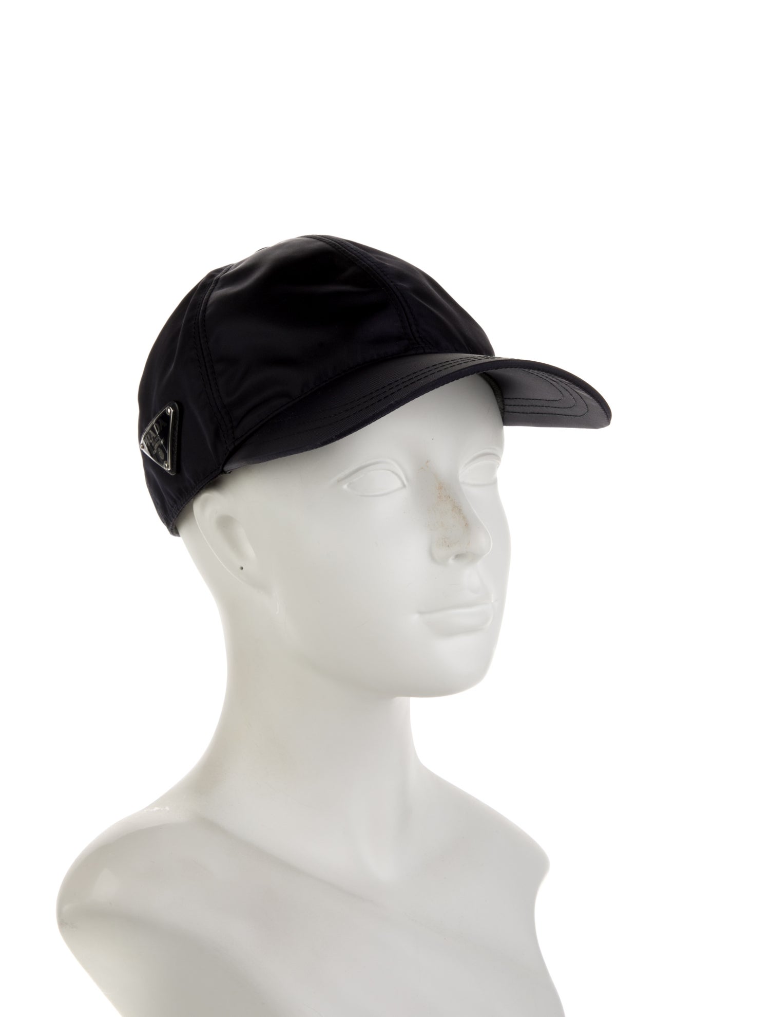 Prada Nylon Logo Baseball Cap