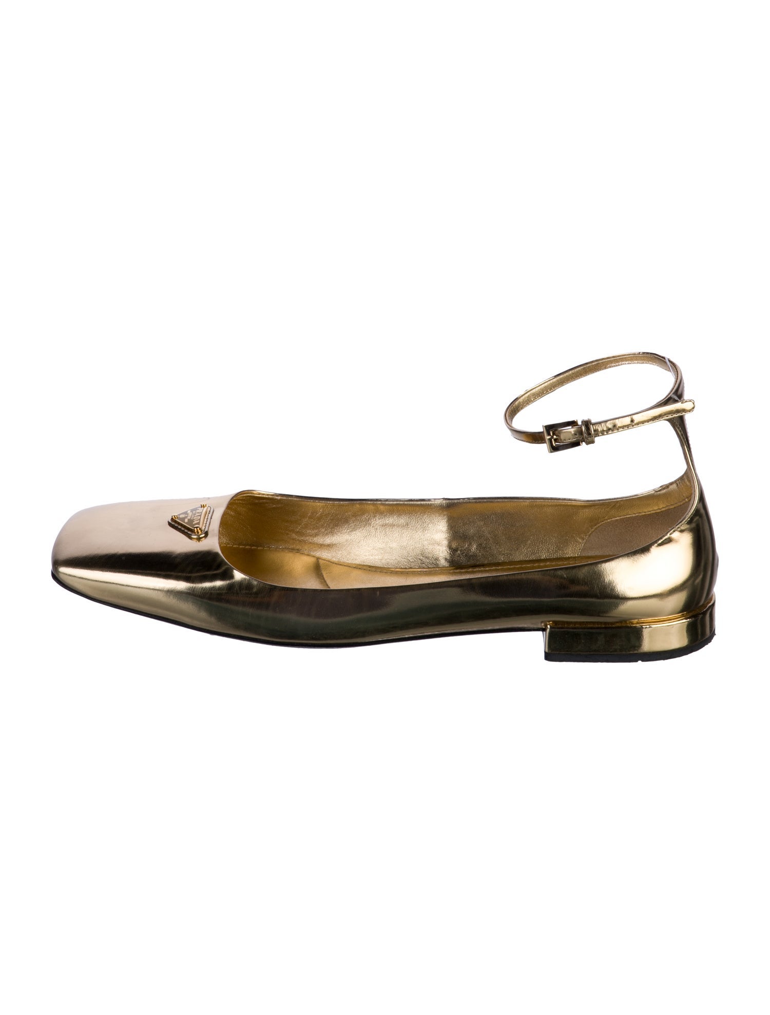 Prada Patent Leather Ballet Flats