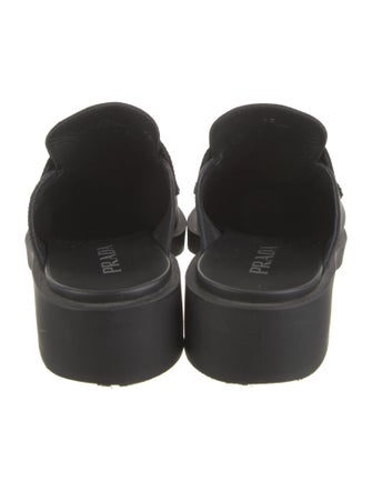 Prada Leather Mules