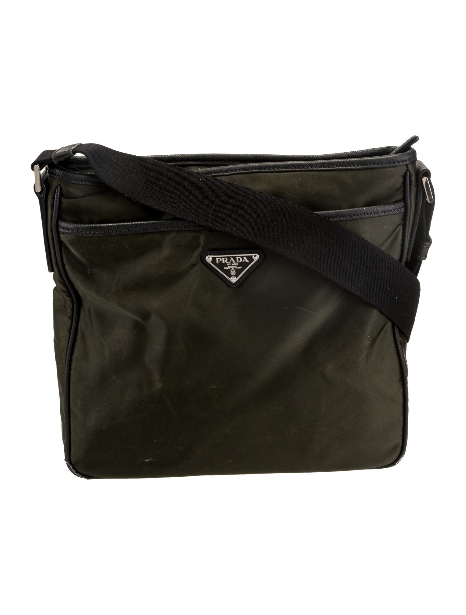 Prada Tessuto Nylon Messenger Bag