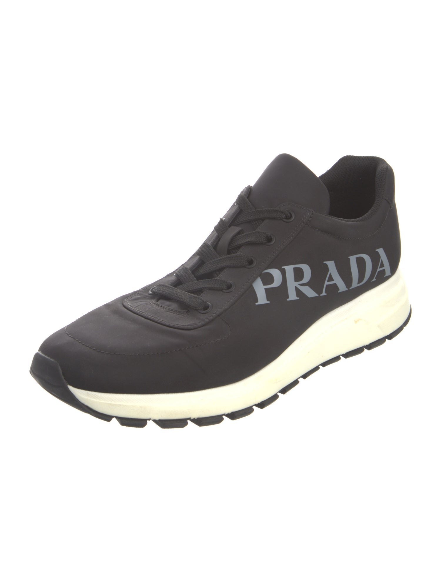 Prada Nylon Printed Sneakers