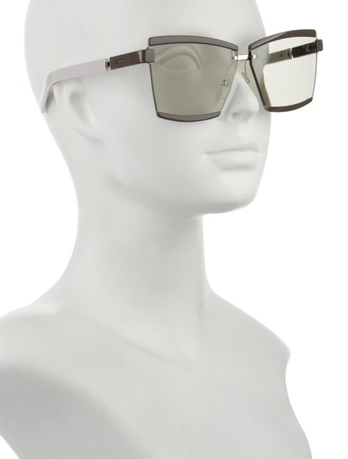 Prada Square Tinted Sunglasses