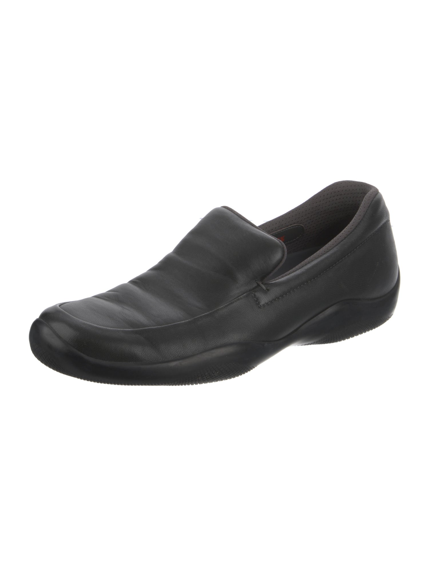 Prada Sport Leather Loafers