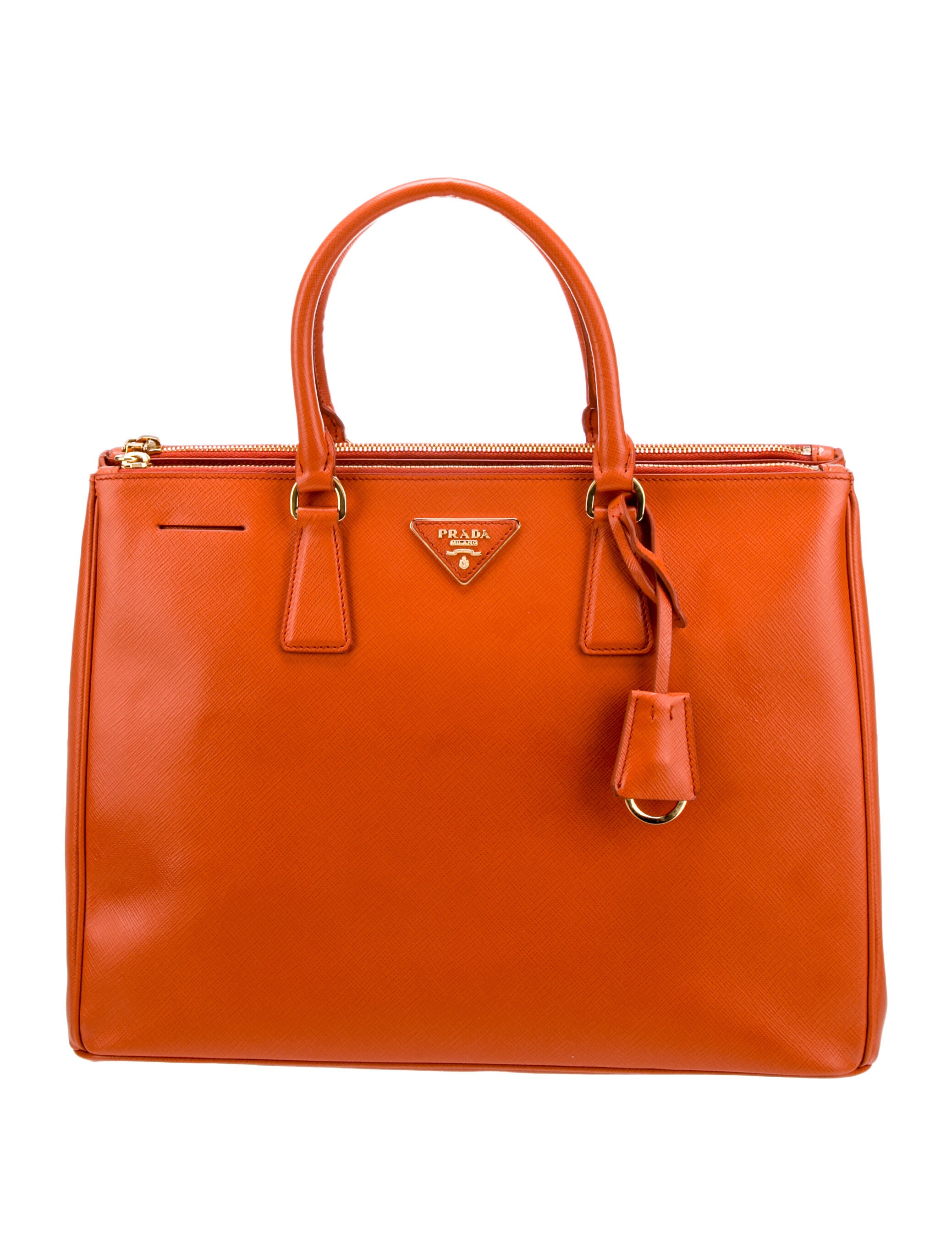 Prada Saffiano Leather Galleria Double Zip Medium