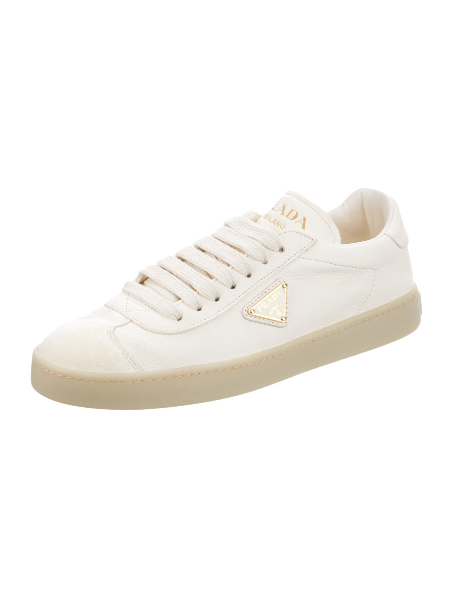 Prada Leather Sneakers