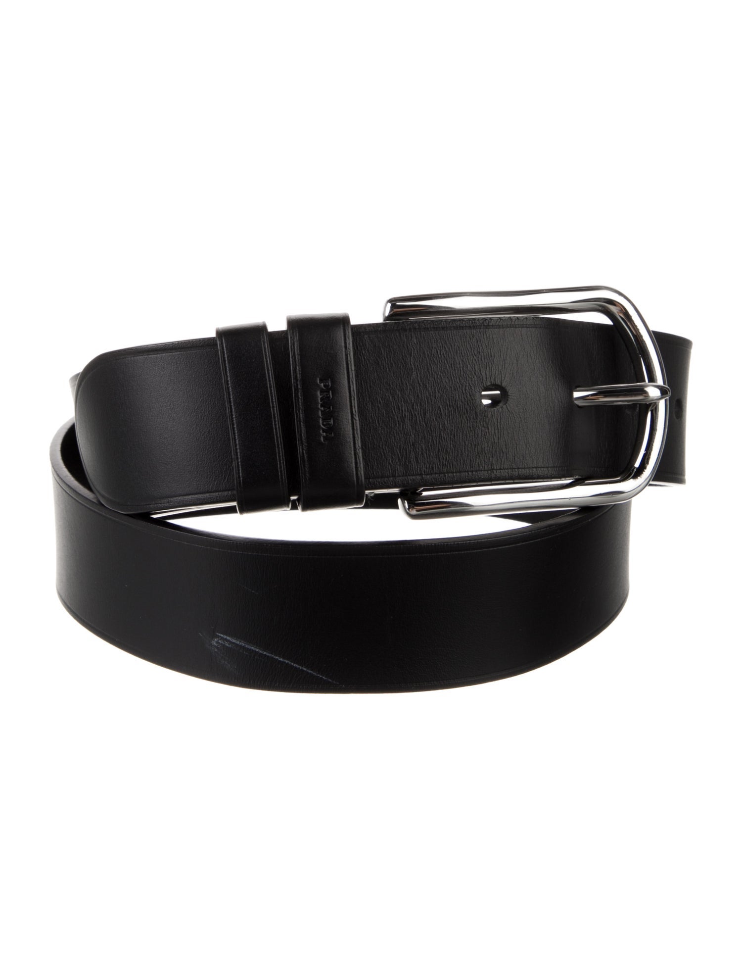 ERNEST W BAKER SKINNY LEATHER BELT M