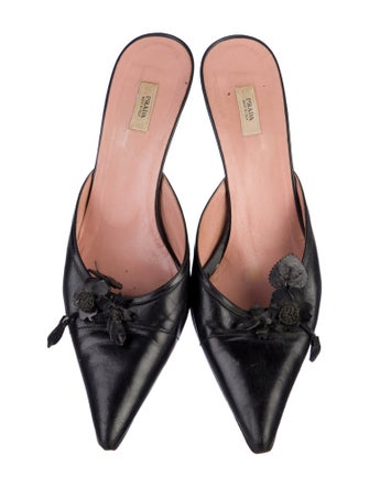 Prada Leather Mules