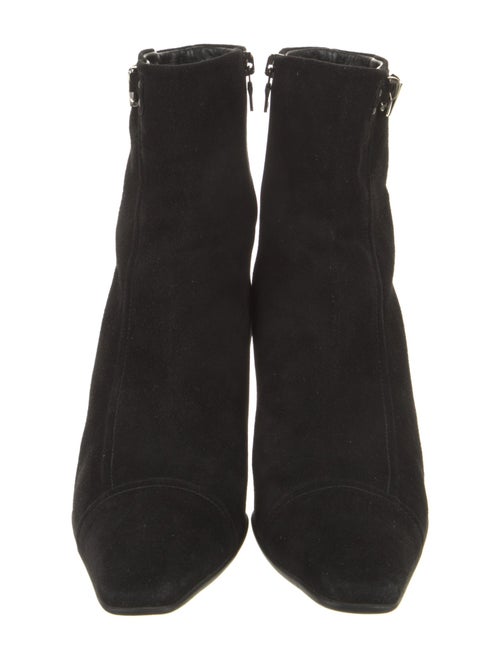 Prada Suede Chain-Link Accents Sock Boots