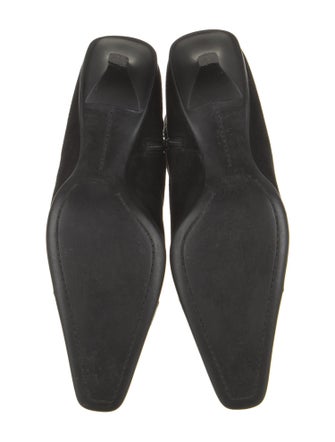 Prada Suede Chain-Link Accents Sock Boots