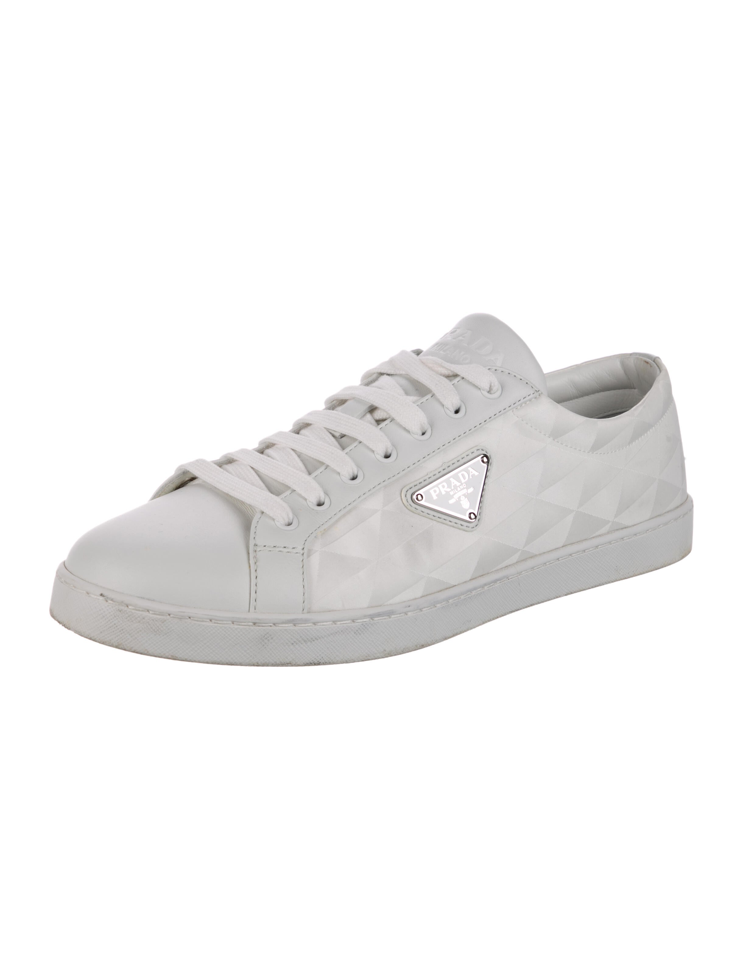 Prada Leather Sneakers