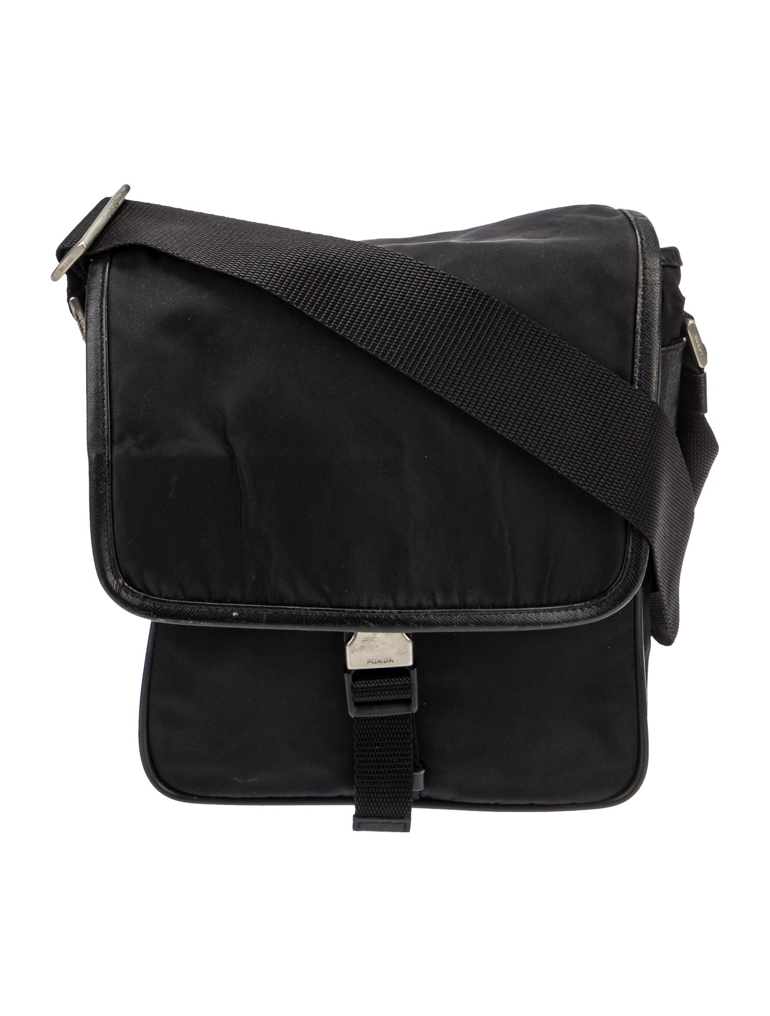 Prada Tessuto Nylon Messenger Bag