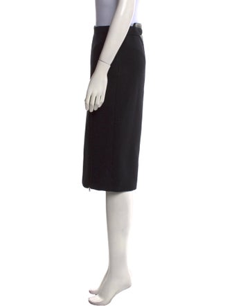 Prada Wool Knee-Length Skirt