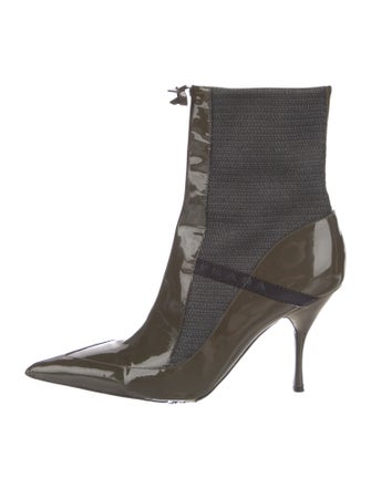 Prada Patent Leather Boots