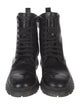 Prada Leather Combat Boots