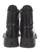 Prada Leather Combat Boots
