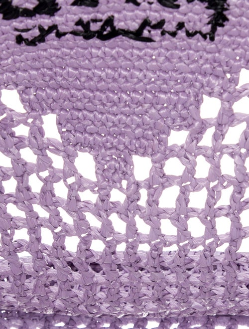 Prada Raffia Grass Shoulder Bag