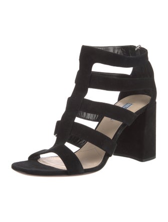 Prada Suede Gladiator Sandals