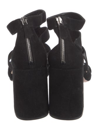 Prada Suede Gladiator Sandals