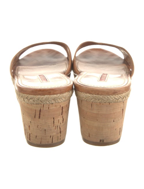 Prada Leather Slides