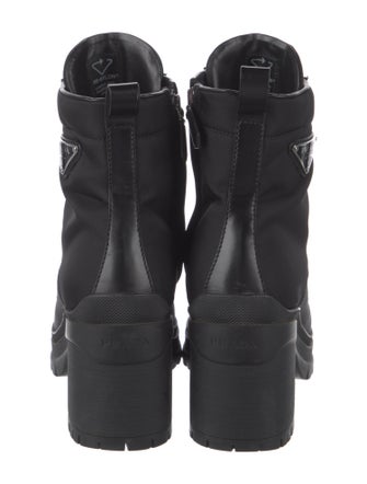Prada Nylon Combat Boots
