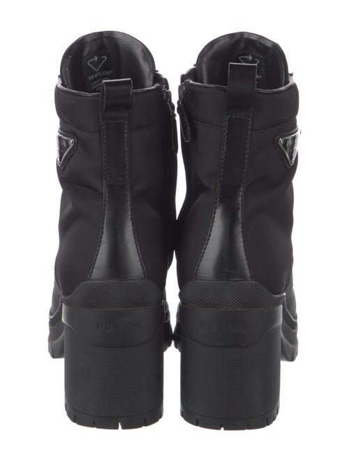 Prada Nylon Combat Boots