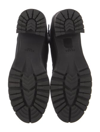 Prada Nylon Combat Boots