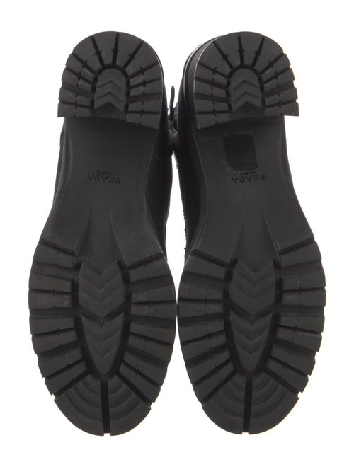 Prada Nylon Combat Boots