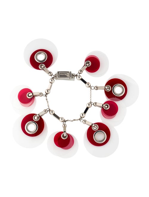 Prada Sequin Paillettes Charm Bracelet