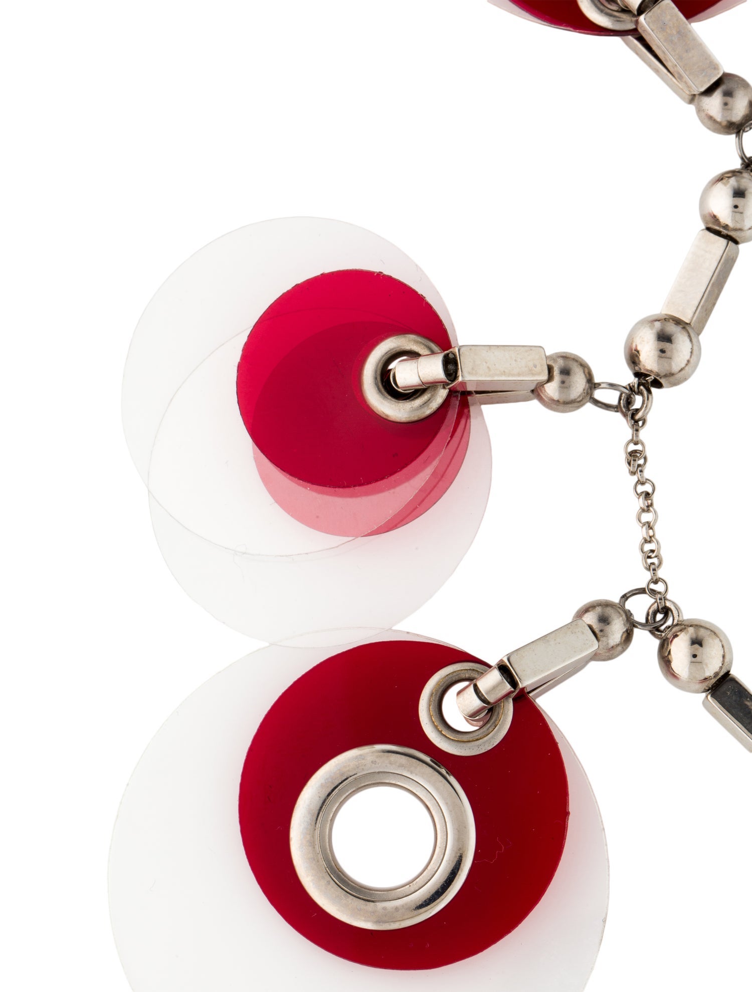 Prada Sequin Paillettes Charm Bracelet