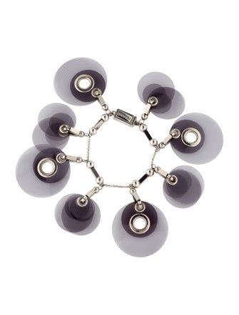 Prada Sequin Paillettes Charm Bracelet