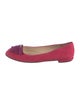 Prada Suede Ballet Flats