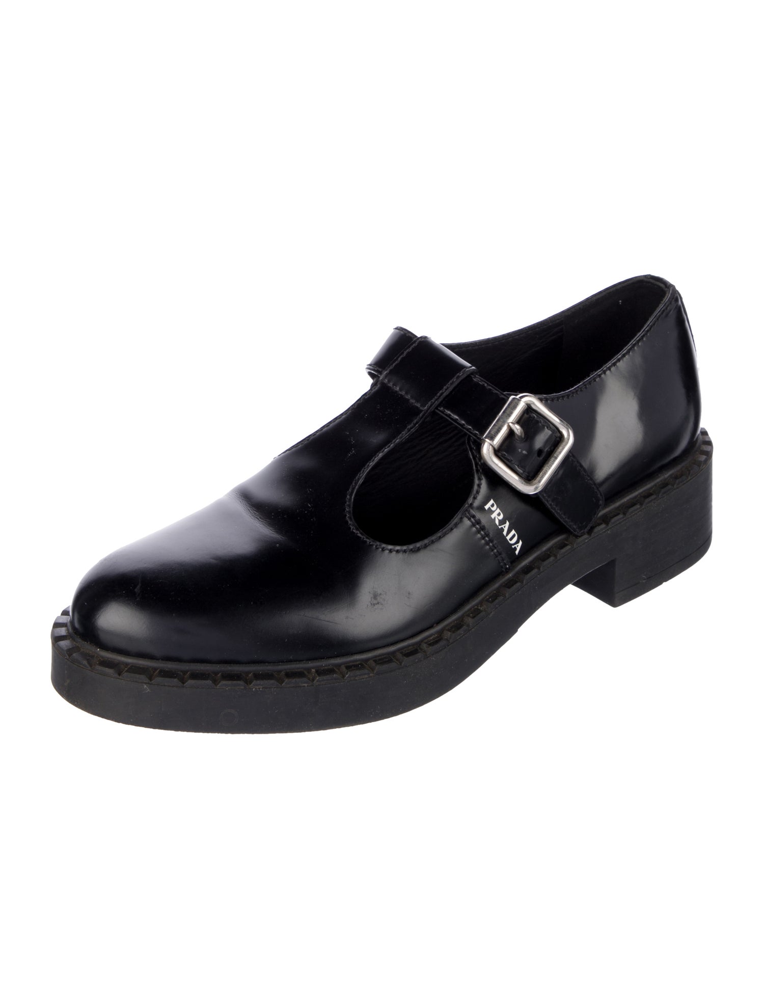 Prada Leather Oxfords